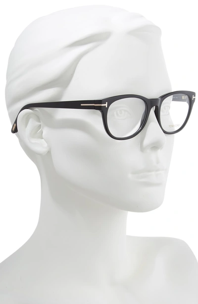 Shop Tom Ford 53mm Optical Glasses - Shiny Black