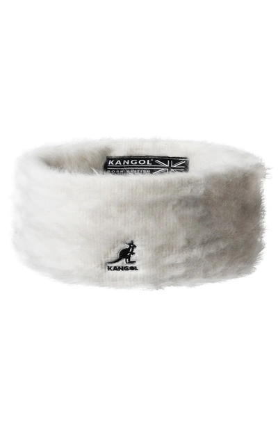 Shop Kangol Furgora Headband In Cream