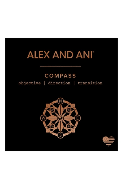 Shop Alex And Ani Compass Adjustable Wire Bangle (nordstrom Exclusive) In Rose Gold