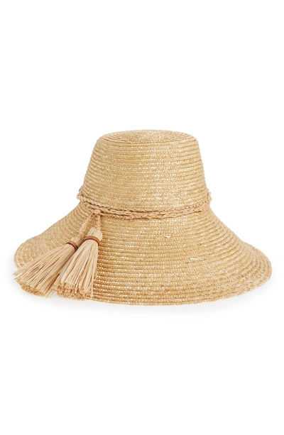 Shop Lola Hats Rope Swing Straw Hat - Beige In Natural