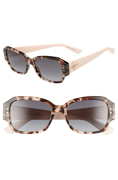 Dior Lady Dior Studs Sunglasses in Brown