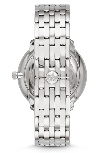 Shop Gomelsky The Lois Diamond Bracelet Watch, 36mm In Silver