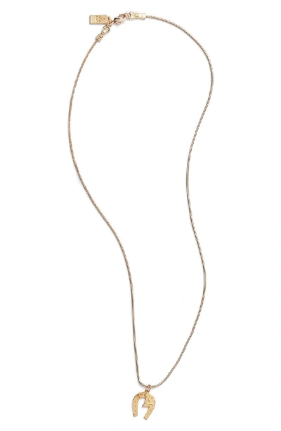Shop Cam Charmed Necklace In Gold L