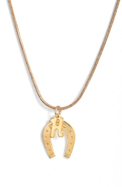 Shop Cam Charmed Necklace In Gold H