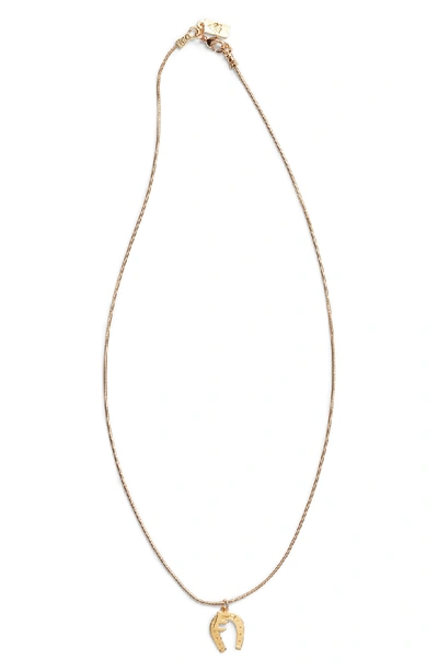 Shop Cam Charmed Necklace In Gold E