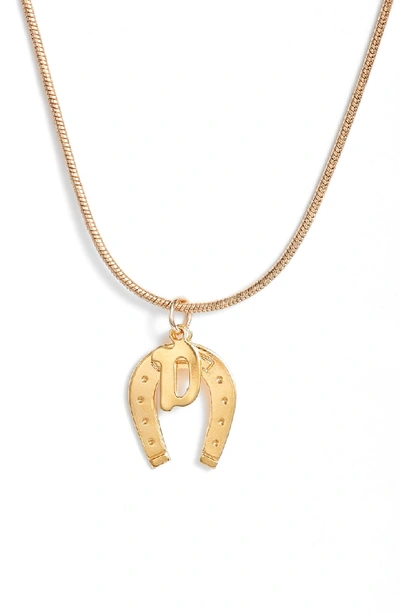 Shop Cam Charmed Necklace In Gold D