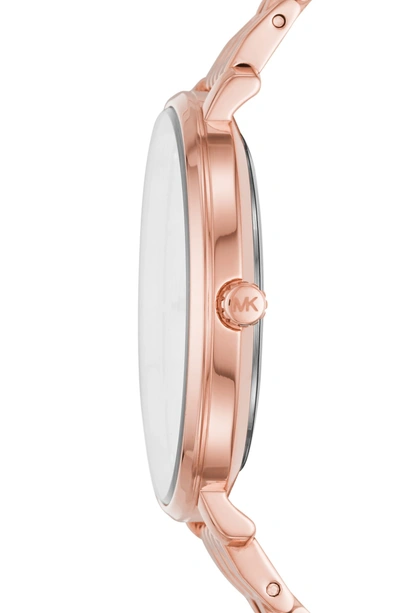 Shop Michael Kors Pyper Bracelet Watch, 38mm In Rose Gold