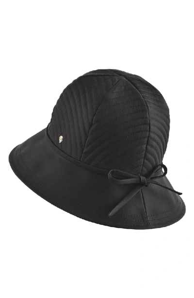 Shop Helen Kaminski Water Resistant Cloche Hat - Black