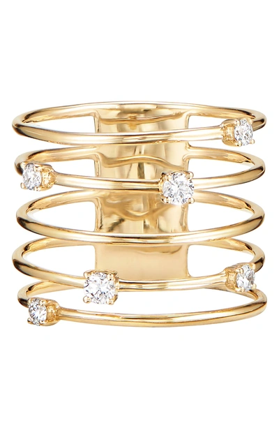 Shop Lana Jewelry Wire Crown Ring In Gold