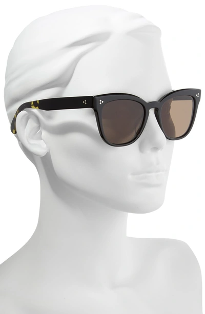 Shop Oliver Peoples Marianela 54mm Cat Eye Sunglasses - Black