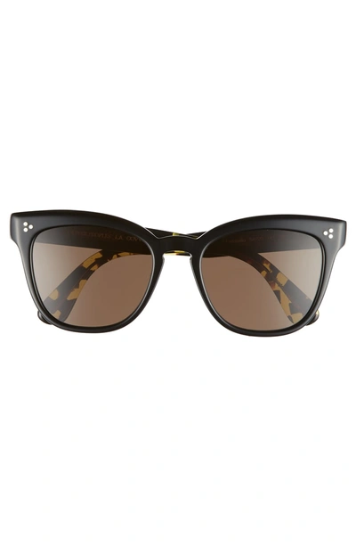 Shop Oliver Peoples Marianela 54mm Cat Eye Sunglasses - Black