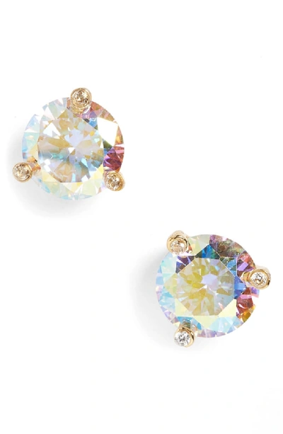 Shop Kate Spade 'rise And Shine' Stud Earrings In Abalone