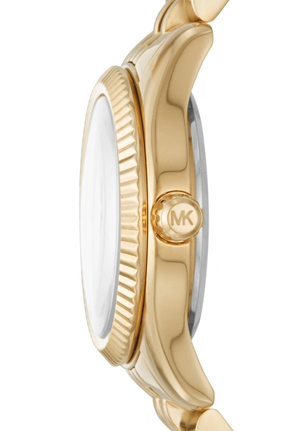 Shop Michael Kors Lexington Bracelet Watch, 26mm In Gold
