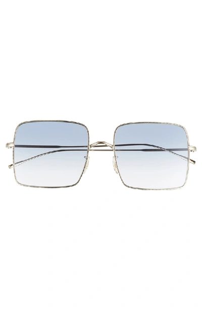 Shop Oliver Peoples Rassine 56mm Sunglasses - Soft Gold Blue