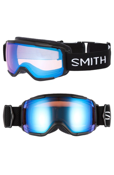 Shop Smith Showcase Otg Special Fit Snow Goggles - Black
