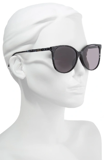 Shop Vedi Vero 59mm Round Sunglasses - Black/brown
