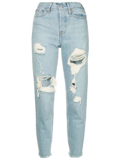 Shop Levi's Wedgie Icon Jeans - Blue