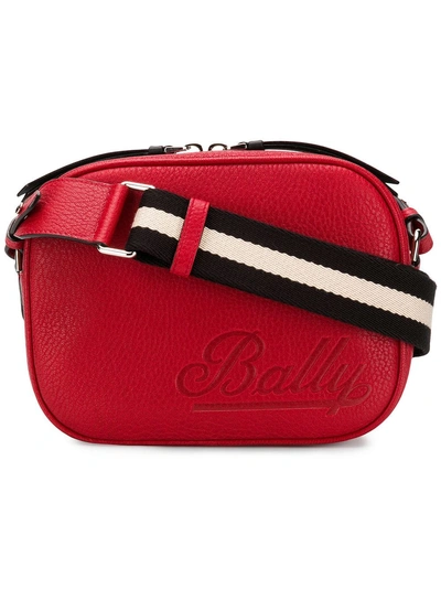 Shop Bally Astrid Crossbody Bag In Red