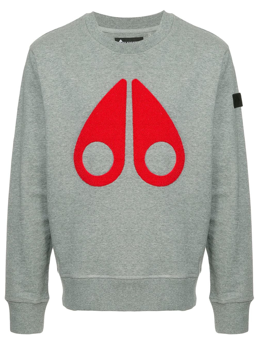 Moose Knuckles Logo Sweatshirt In Grey ModeSens