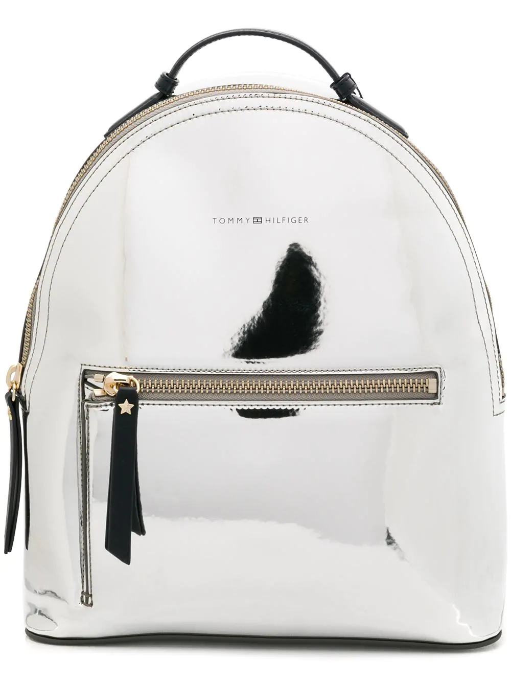 tommy hilfiger backpack silver