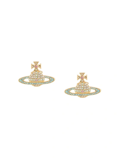 Shop Vivienne Westwood Kika Earrings - Gold