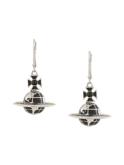 Shop Vivienne Westwood Galileo Earrings - Silver