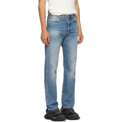 Shop Acne Studios Blue Bla Konst 1996 Jeans In Mid Blue