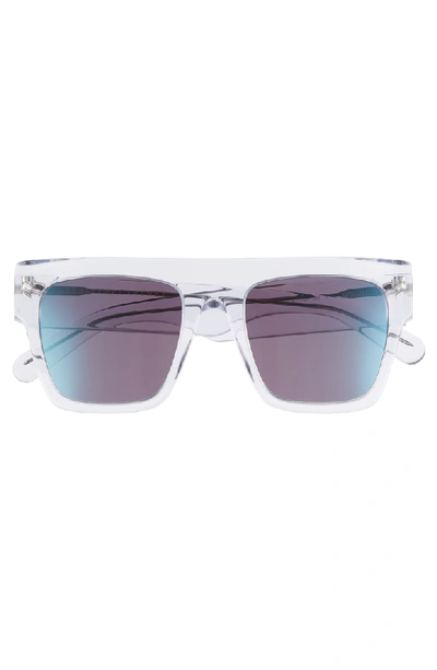 Shop Stella Mccartney 51mm Flattop Sunglasses - Crystal