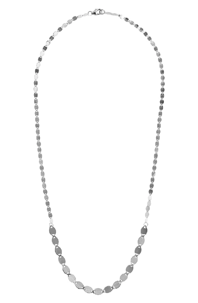 Shop Lana Jewelry Flat Edge Chain Necklace In White Gold