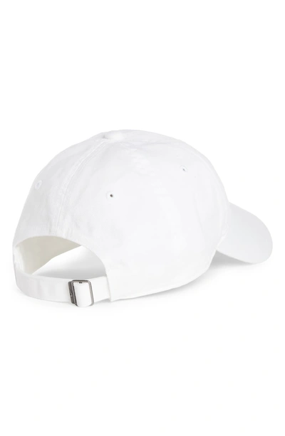 Shop Nike Futura Classic Cap - White In White/ Black