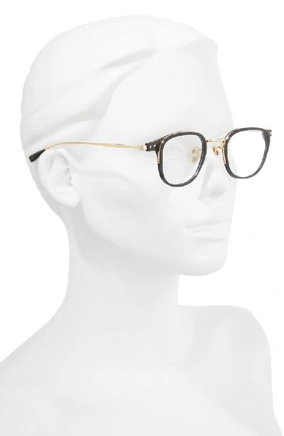 Shop Derek Lam 49mm Optical Glasses In Black