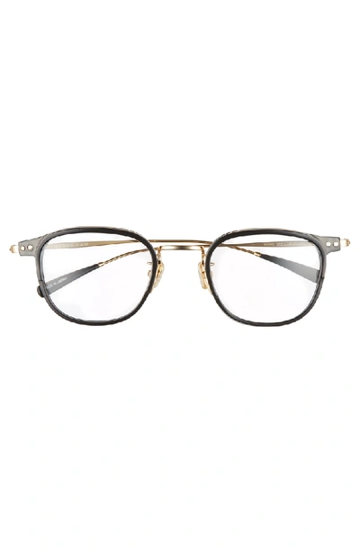 Shop Derek Lam 49mm Optical Glasses In Black