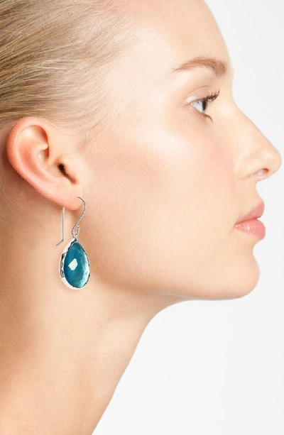 Shop Ippolita 'wonderland' Teardrop Earrings (online Only) In Silver/ Periwinkle