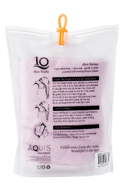 Shop Aquis Lisse Luxe Desert Rose Hair Wrap