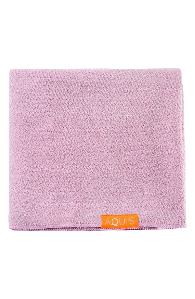 Shop Aquis Lisse Luxe Desert Rose Hair Wrap