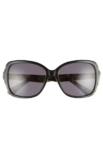 Shop Kate Spade Karalyns 56mm Polarized Sunglasses - Black Havana Polar