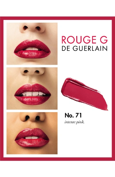 Shop Guerlain Rouge G Customizable Lipstick Shade In No. 71