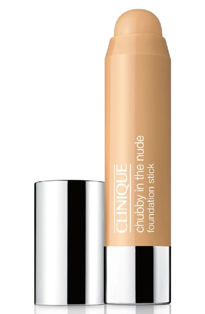 Shop Clinique Chubby In The Nude Foundation Stick In Grandest Golden Neutral