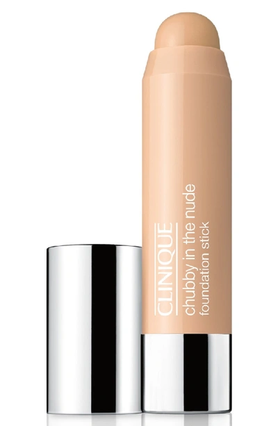 Shop Clinique Chubby In The Nude Foundation Stick In Capacious Chamois