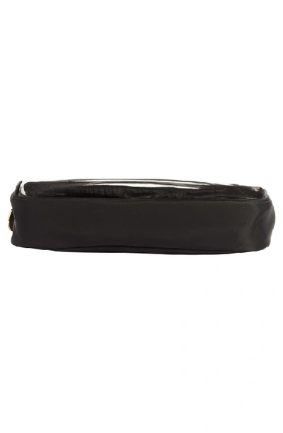 Shop Stoney Clover Lane Classic Clear Small Makeup Bag In Black