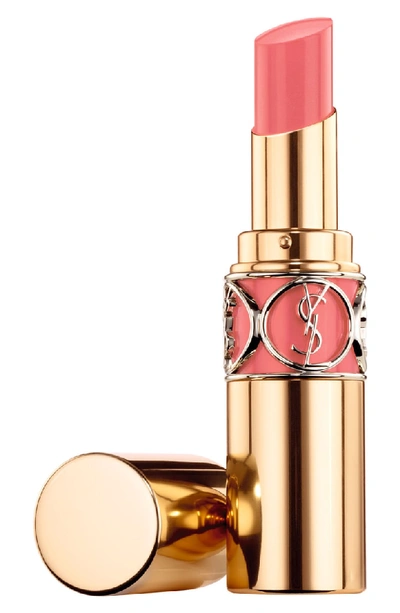 Shop Saint Laurent Rouge Volupté Shine Oil-in-stick Lipstick In 13 Pink In Paris