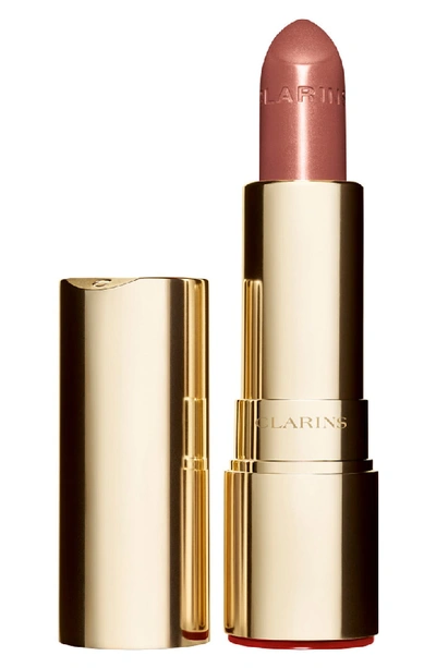 Shop Clarins Joli Rouge Brilliant Sheer Lipstick In 758 Sandy Pink