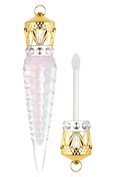 Shop Christian Louboutin Loubilaque Lip Gloss In Crystal Queen