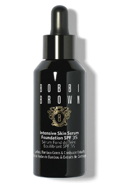 Shop Bobbi Brown Intensive Skin Serum Foundation Spf 35 - 07.5 Warm Walnut