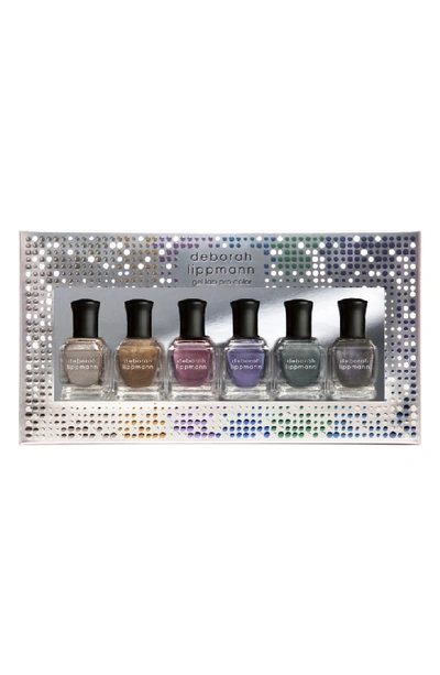 Shop Deborah Lippmann Liquid Metal Gel Lab Pro Nail Color Set In Liquid Metal Set