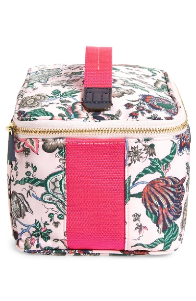 Shop Tory Burch Nylon Cosmetics Case In Pink Happy Times