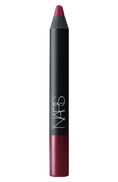 Shop Nars Velvet Matte Lipstick Pencil In Endangered Red