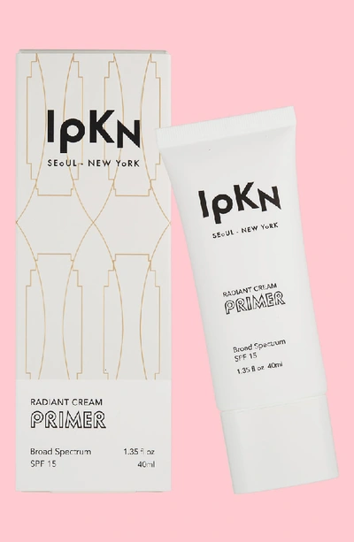 Shop Ipkn Radiant Cream Primer Spf 15 In White