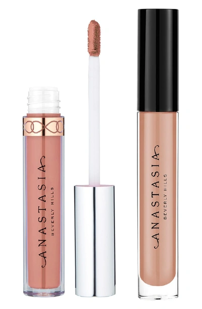 Shop Anastasia Beverly Hills Lip Duo In Pure Hollywood Butterscotch