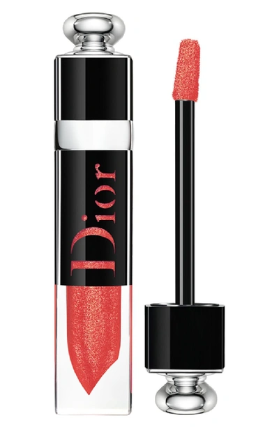 Shop Dior Addict Lip Plumping Lacquer Ink In 658 Starstruck / Glittery Red